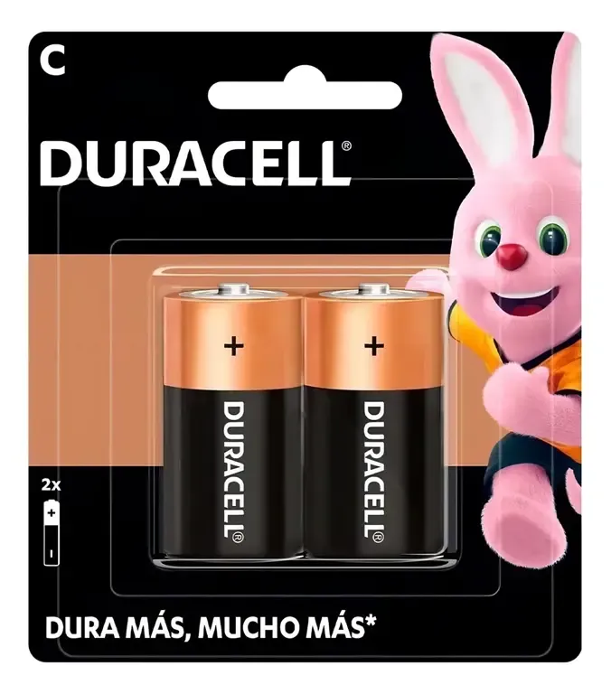 DURACELL PILAS X 2U. C MEDIANAS