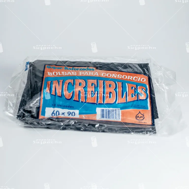 INCREIBLES BOLSAS CONSORCIO 60X90X10U.