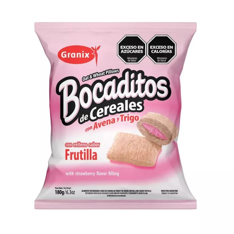 BOCADITOS C/CREMA FRUTILLA
