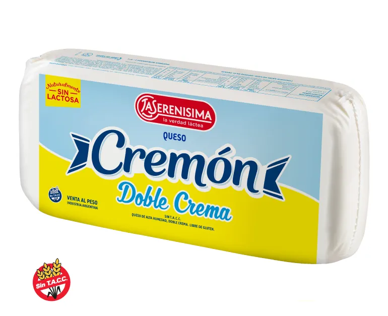 QUESO CREMON DOBLE CREMA HORMA LS