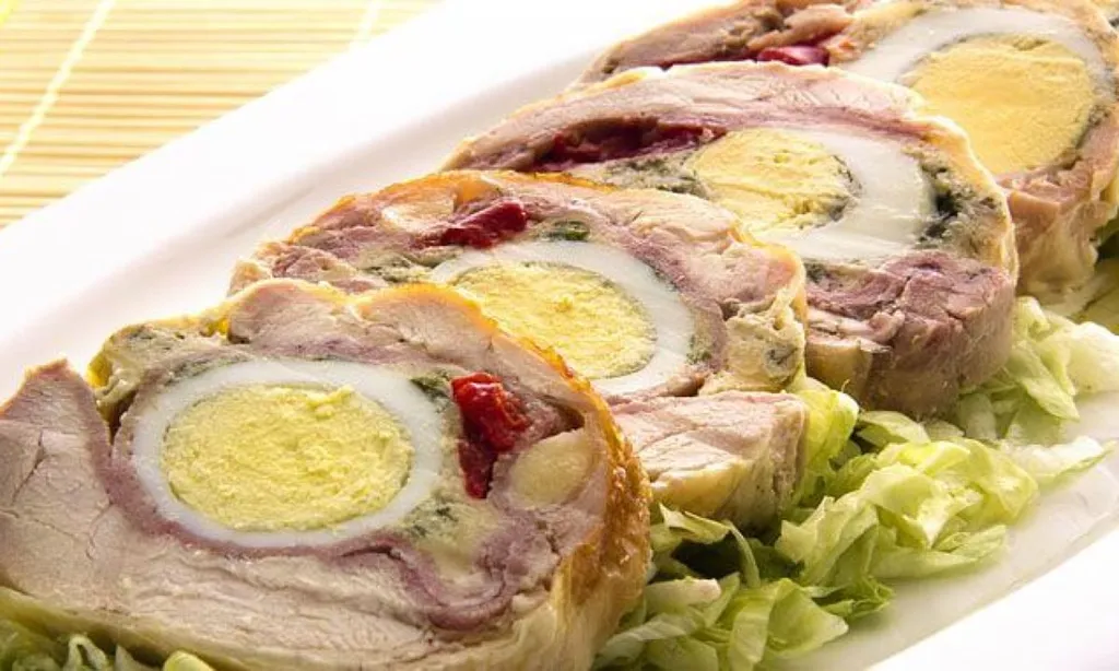 ARROLLADO  POLLO ESPECIAL LA GRINGA