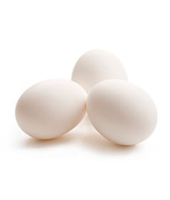 HUEVOS BLANCOS  GRANDES X 6U.