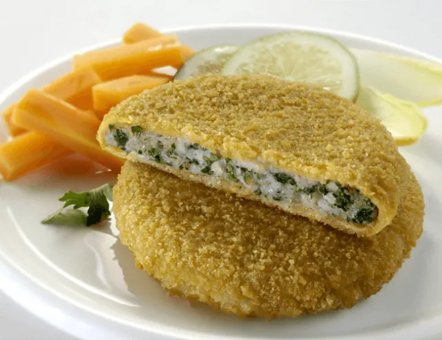 HAMBURGUESA MERLUZA Y ESP.