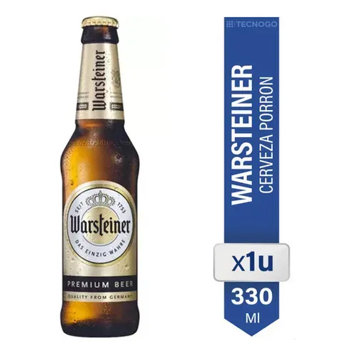 WARSTEINER CERVEZA BOT.X330