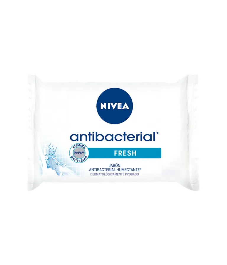 NIVEA JABON X3 ANTI BACTERIAL