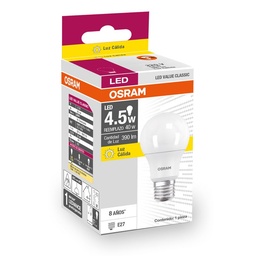 OSRAM LAMPARA LED LC 450 LM 5W 40W