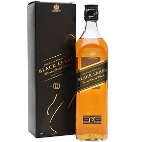 WHISKY JOHNNIE WALKER 12 BLACK LABEL.750 ML.
