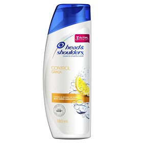 HEAD-SHOULDERS SHAMPOO X180ML CONTROL GRASA
