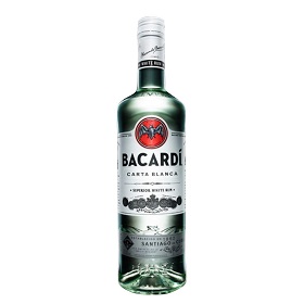 BACARDI RON CARTA BLANCA SUPERIOR  750ML.