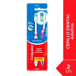 COLGATE CEPILLO X2 EXTRA CLEAN