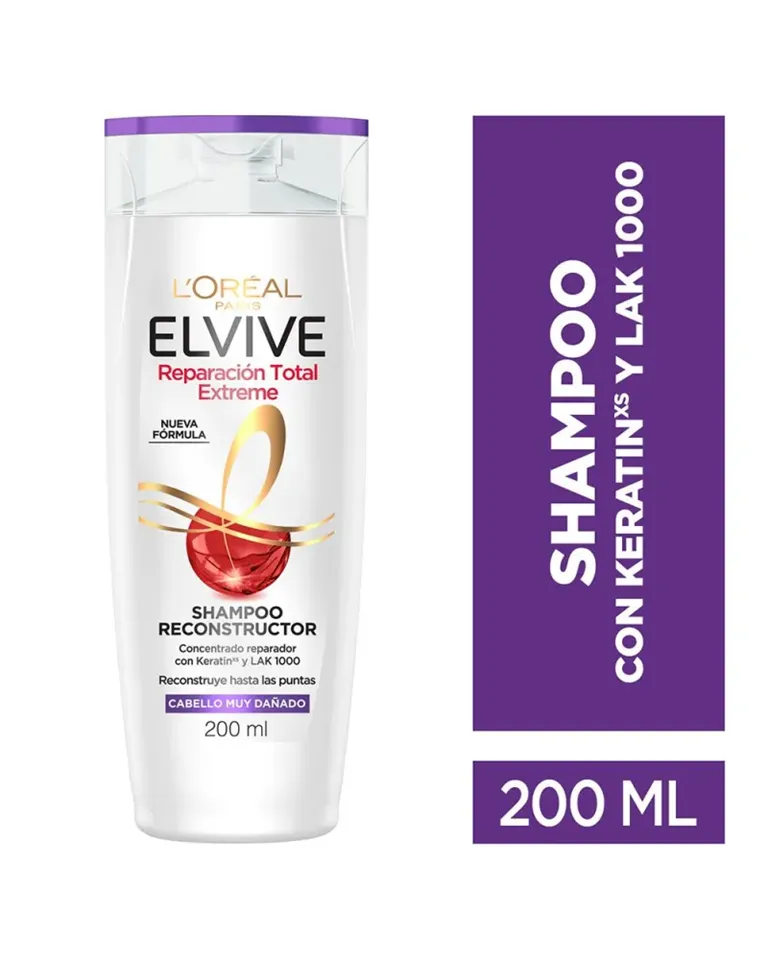 ELIVIVE X200ML SHAMPOO REPARACION TOTAL