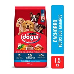 DOGUI CACHORROS 1.5 CARNE/POLLO/CEREALES