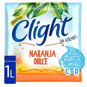 CLIGHT JUGO POLVO NARANJA DULCE