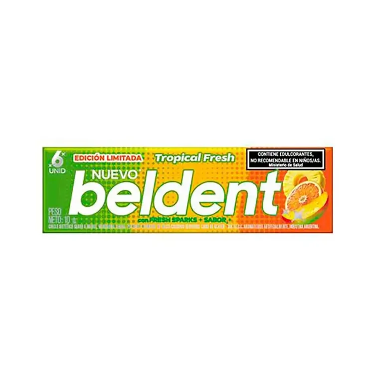BELDENT CHICLE TROPICAL