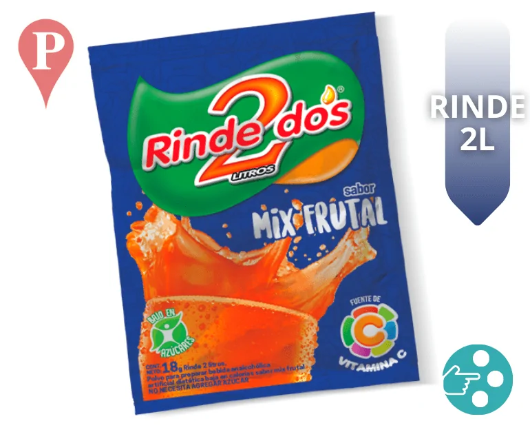 RINDE 2 JUGO POLVO 3G.