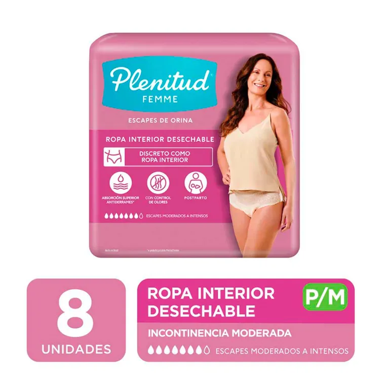 PLENITUD REAL FIT ROPA INT.DES. P/M X8
