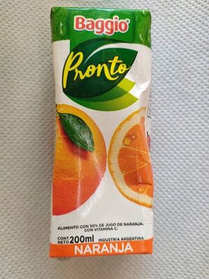 BAGGIO NARANJA 200ML