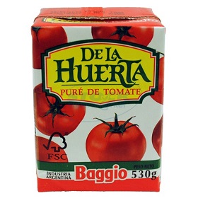 LA HUERTA PURE TOMATE X 530G.
