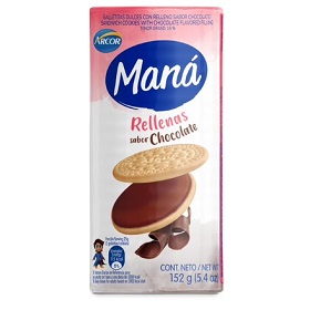MANA RELLENA CHOCOLATE X152G