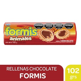 FORMIS ANIMALES CHOCOLATE 102G