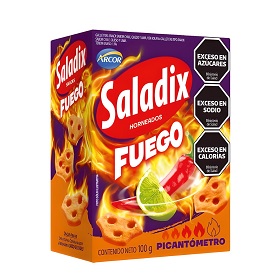 SALADIX X100G FUEGO BOX