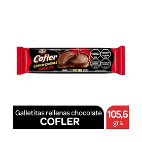 COFLER CHOCO COOKIES CHOCOLATE X105.6GR
