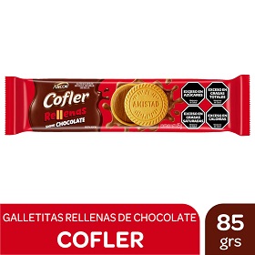 COFLER RELLENAS CHOCOLATE X85GR