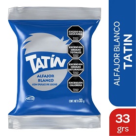 TATIN ALFAJOR BLANCO X33G