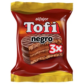 TOFI ALFAJOR TRIPLE NEGRO 70G