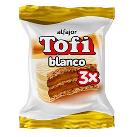 TOFI ALFAJOR TRIPLE BLANCO 73G