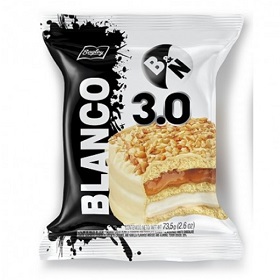 B&N ALFAJOR 3.0 TRIPLE BLANCO 73.5 GR