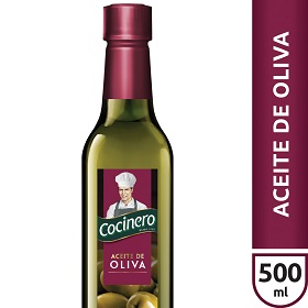 COCINERO ACEITE OLIVA 500 PET
