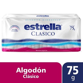 ESTRELLA ALGODON X 75GR.CLASICO