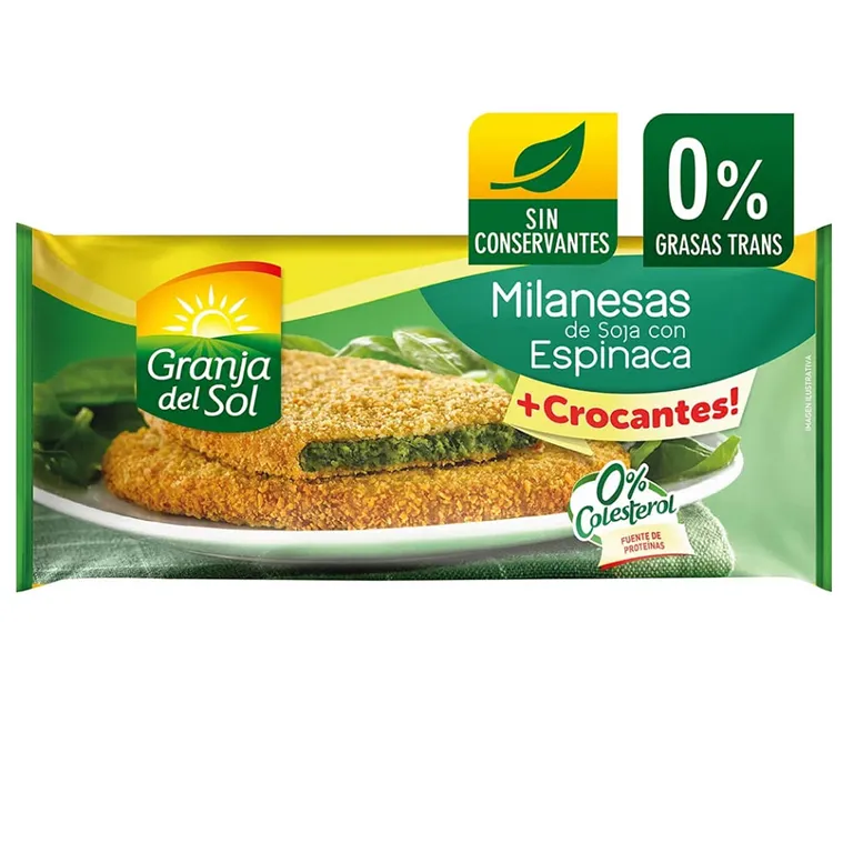 GRANJA DEL SOL MILANESA SOJA CASERAS ESP