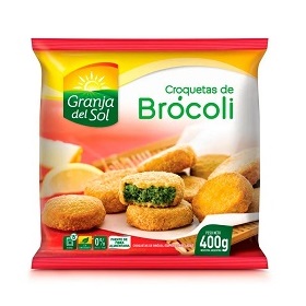 GRANJA DEL SOL CROQUETAS DE BROCOLI X400GR.