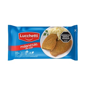LUCCHETTI MILANESAS DE SOJA X4