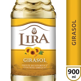 LIRA ACEITE 900ML GIRASOL