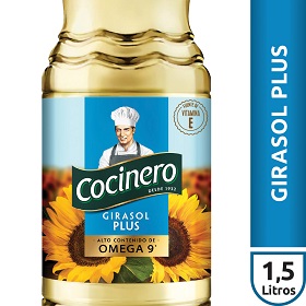 COCINERO ACEITE GIRASOL 1.5L.