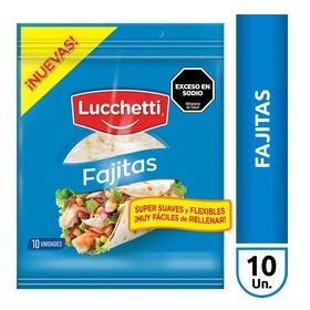 LUCCHETTI FAJITAS 280G.10UN.