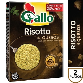 GALLO RISOTTO X240G 4 QUESOS
