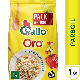 GALLO ORO ARROZ 1K.BOLSA PACK AHORRO