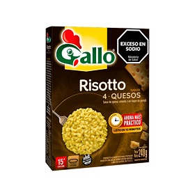 GALLO RISOTTO 4 QUESOS 240G