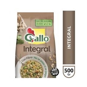 GALLO ARROZ INTEGRAL BSA 500G