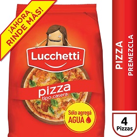 LUCCHETTI PREMEZCLA PIZZA X850G