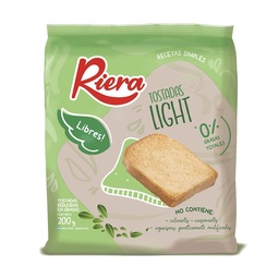 RIERA TOSTADAS LIGHT 200G