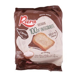 RIERA TOSTADAS INTEGRAL 200G