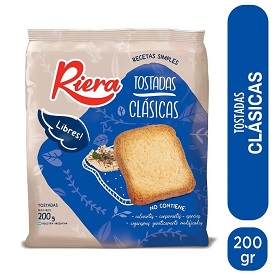 RIERA TOSTADAS CLASICAS X200G