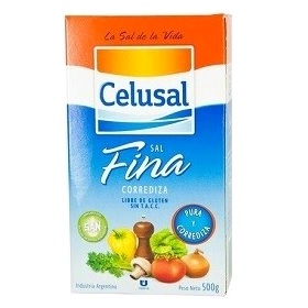 CELUSAL SAL FINA  ESTUCHE 500 GRS.