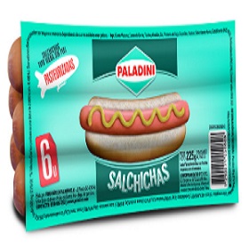 PALADINI SALCHICHAS X 6UNI..