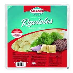 PALADINI RAVIOL 500 CARNE Y VERDURAS